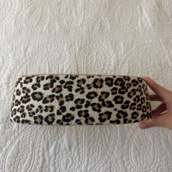 Ann Taylor Leopard Print Wide Leather Belt - Picture 5 of 5